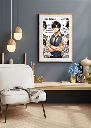 Tİ-PLAY ZAKA ANİME SERİES VAELİOR AS05 35X50 CM ÇERÇEVESİZ KARTON POSTER UV BASKI