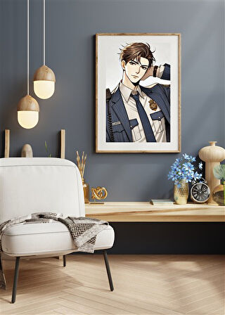 Tİ-PLAY ZAKA ANİME SERİES MALCARİS AS10 35X50 CM ÇERÇEVESİZ KARTON POSTER UV BASKI