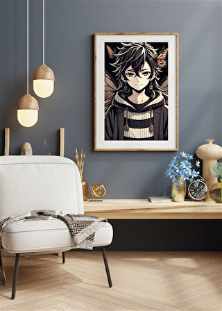 Tİ-PLAY ZAKA ANİME SERİES THALİON AS27 35X50 CM ÇERÇEVESİZ KARTON POSTER UV BASKI