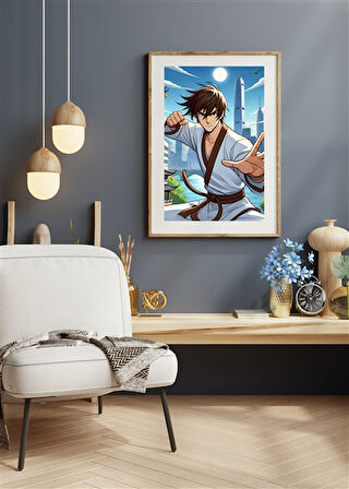 Tİ-PLAY ZAKA ANİME SERİES AETHERİON AS28 35X50 CM ÇERÇEVESİZ KARTON POSTER UV BASKI
