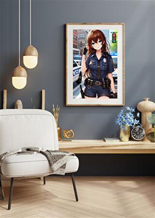 Tİ-PLAY ZAKA ANİME SERİES FİORİNA AS29 35X50 CM ÇERÇEVESİZ KARTON POSTER UV BASKI