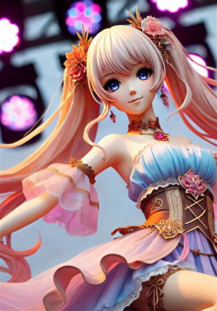 Tİ-PLAY ZAKA ANİME SERİES CELESTRİA AS36 35X50 CM ÇERÇEVESİZ KARTON POSTER UV BASKI