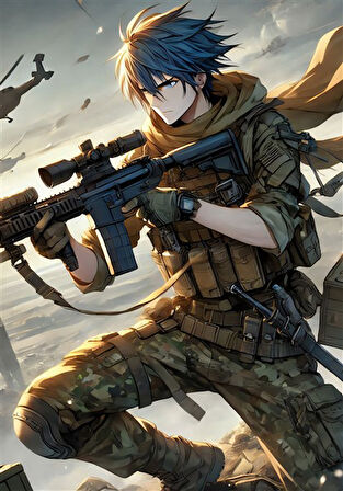 Tİ-PLAY ZAKA ANİME SERİES VENAROS AS47 35X50 CM ÇERÇEVESİZ KARTON POSTER UV BASKI