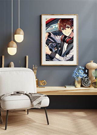 Tİ-PLAY ZAKA ANİME SERİES VELARİON AS70 35X50 CM ÇERÇEVESİZ KARTON POSTER UV BASKI