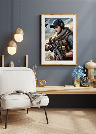 Tİ-PLAY ZAKA ANİME SERİES SERİNOR AS71 35X50 CM ÇERÇEVESİZ KARTON POSTER UV BASKI