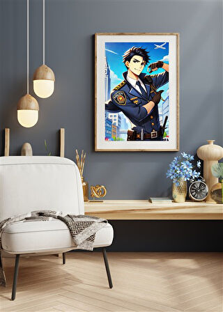 Tİ-PLAY ZAKA ANİME SERİES ARALYSS AS99 35X50 CM ÇERÇEVESİZ KARTON POSTER UV BASKI