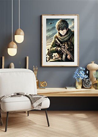 Tİ-PLAY ZAKA ANİME SERİES ZERYTH AS107 35X50 CM ÇERÇEVESİZ KARTON POSTER UV BASKI