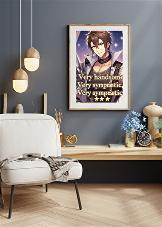 Tİ-PLAY ZAKA ANİME SERİES MELİTHİS AS108 35X50 CM ÇERÇEVESİZ KARTON POSTER UV BASKI