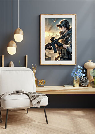 Tİ-PLAY ZAKA ANİME SERİES AURİONİS AS122 35X50 CM ÇERÇEVESİZ KARTON POSTER UV BASKI