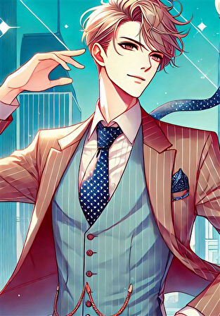 Tİ-PLAY ZAKA ANİME SERİES MELİNDRİS AS130 35X50 CM ÇERÇEVESİZ KARTON POSTER UV BASKI