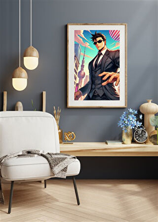 Tİ-PLAY ZAKA ANİME SERİES CAELİRİTH AS152 35X50 CM ÇERÇEVESİZ KARTON POSTER UV BASKI