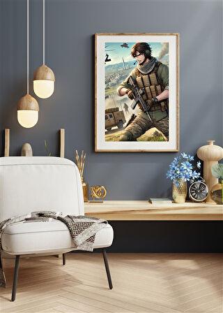 Tİ-PLAY ZAKA ANİME SERİES VELARİND AS164 35X50 CM ÇERÇEVESİZ KARTON POSTER UV BASKI
