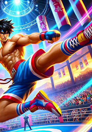 Tİ-PLAY ZAKA ANİME SERİES KRYNİS AS169 35X50 CM ÇERÇEVESİZ KARTON POSTER UV BASKI