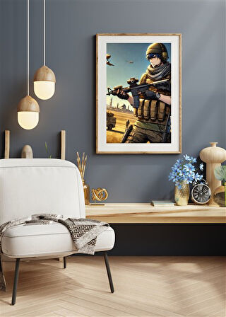 Tİ-PLAY ZAKA ANİME SERİES KILIÇ AS170 35X50 CM ÇERÇEVESİZ KARTON POSTER UV BASKI