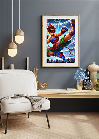 Tİ-PLAY ZAKA ANİME SERİES TALYRİAN AS175 35X50 CM ÇERÇEVESİZ KARTON POSTER UV BASKI