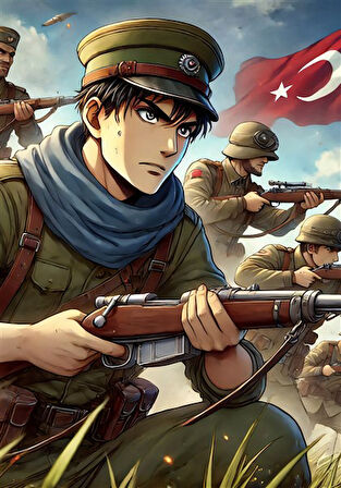 Tİ-PLAY ZAKA ANİME SERİES BÖKE AS189 35X50 CM ÇERÇEVESİZ KARTON POSTER UV BASKI