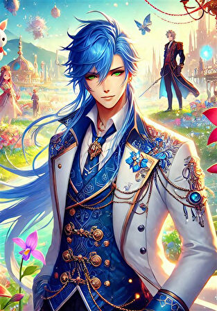 Tİ-PLAY ZAKA ANİME SERİES THALORYN AS211 35X50 CM ÇERÇEVESİZ KARTON POSTER UV BASKI