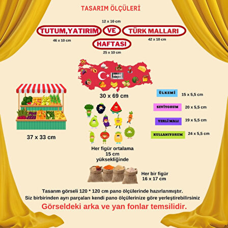 Ti-Play TUTUM YATIRIM VE YERLİ MALLARI HAFTASI PANO SÜSÜ