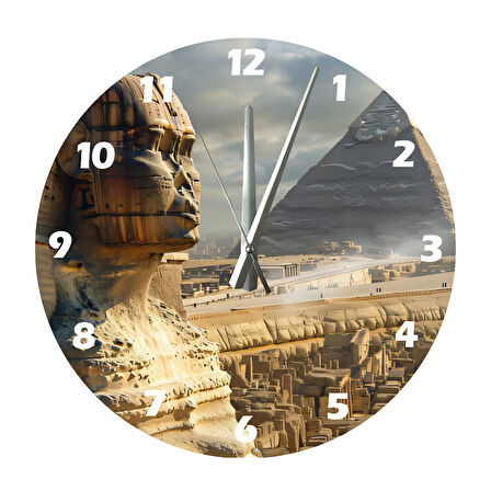 Tİ-PLAY GİZA 30X30CM AKRİLİK DEKORATİF MODERN DUVAR SAATİ