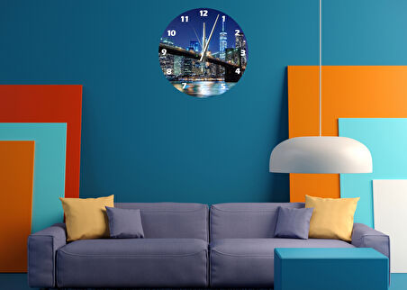 Tİ-PLAY AOYEGO 30X30CM AKRİLİK DEKORATİF MODERN DUVAR SAATİ