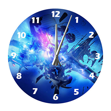 Tİ-PLAY İSTİLA 30X30CM AKRİLİK DEKORATİF MODERN DUVAR SAATİ