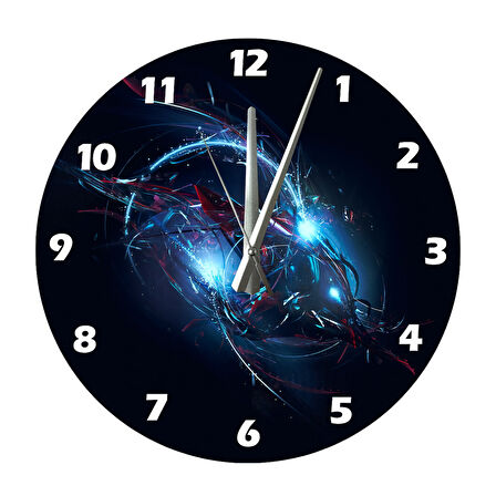 Tİ-PLAY MİLENAKO 30X30CM AKRİLİK DEKORATİF MODERN DUVAR SAATİ