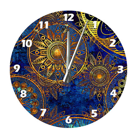 Tİ-PLAY SİMETRİK 30X30CM AKRİLİK DEKORATİF MODERN DUVAR SAATİ