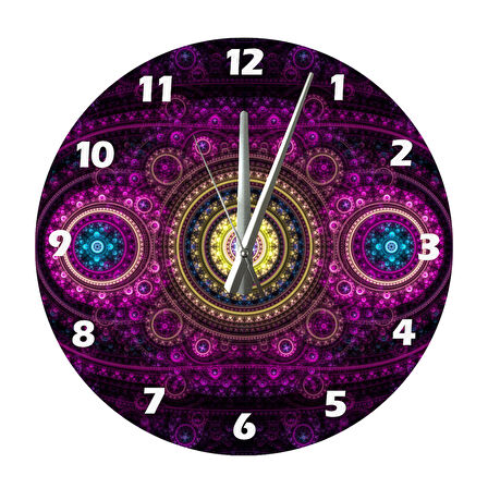 Tİ-PLAY SİMETRİK AKIŞ 30X30CM AKRİLİK DEKORATİF MODERN DUVAR SAATİ