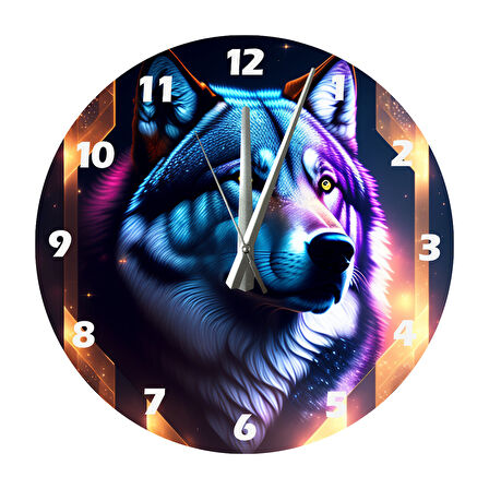 Tİ-PLAY CESARET 30X30CM AKRİLİK DEKORATİF MODERN DUVAR SAATİ