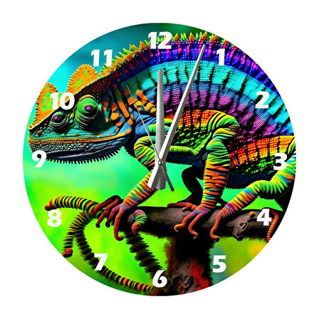 Tİ-PLAY BUKELAMUN 30X30CM AKRİLİK DEKORATİF MODERN DUVAR SAATİ