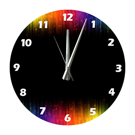 Tİ-PLAY BOYUT 30X30CM AKRİLİK DEKORATİF MODERN DUVAR SAATİ