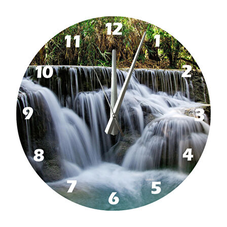 Tİ-PLAY DERİN SAKİNLİK 30X30CM AKRİLİK DEKORATİF MODERN DUVAR SAATİ