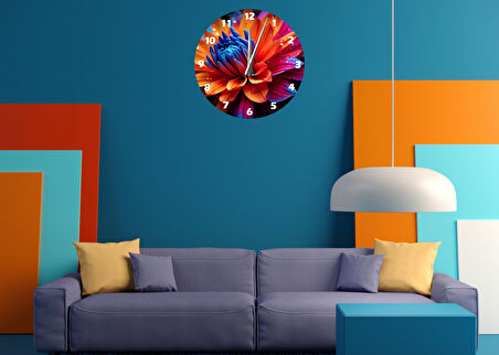 Tİ-PLAY AÇMA VAKTİ 30X30CM AKRİLİK DEKORATİF MODERN DUVAR SAATİ