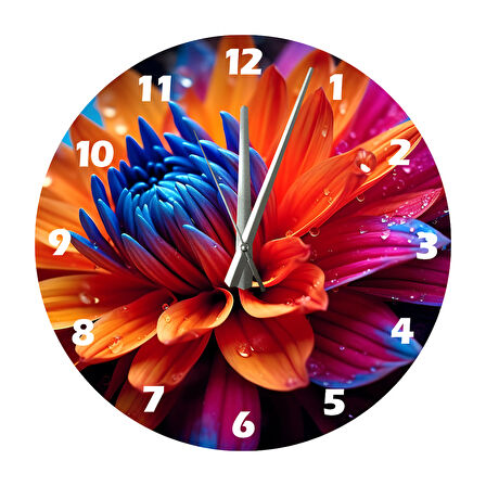 Tİ-PLAY AÇMA VAKTİ 30X30CM AKRİLİK DEKORATİF MODERN DUVAR SAATİ