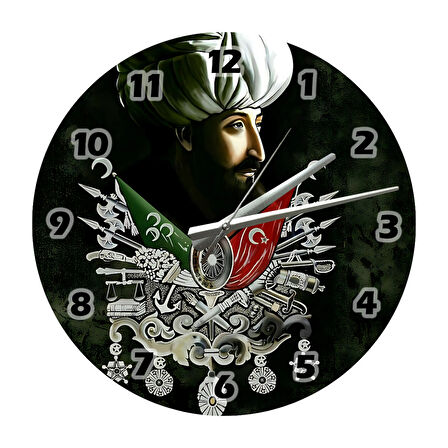 Tİ-PLAY FATİH 30X30CM AKRİLİK DEKORATİF MODERN DUVAR SAATİ