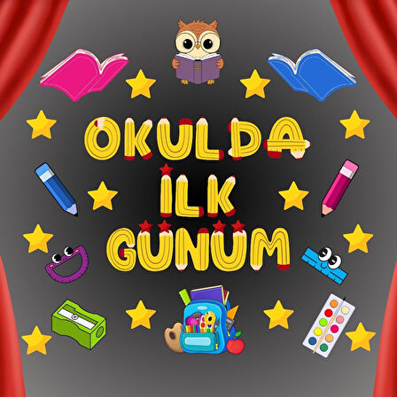 Ti-Play OKULDA İLK GÜNÜM PANO SÜSÜ 01