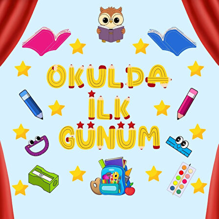 Ti-Play OKULDA İLK GÜNÜM PANO SÜSÜ 01