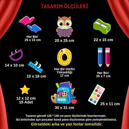 Ti-Play OKULDA İLK GÜNÜM PANO SÜSÜ 01