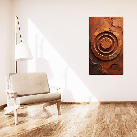 BOHEM TABLO ZEN ÇEMBERİ MANEVİ, SICAK TON VE RENKLER BOHEM DUVAR SANATI ÇERÇEVESİZ TABLO