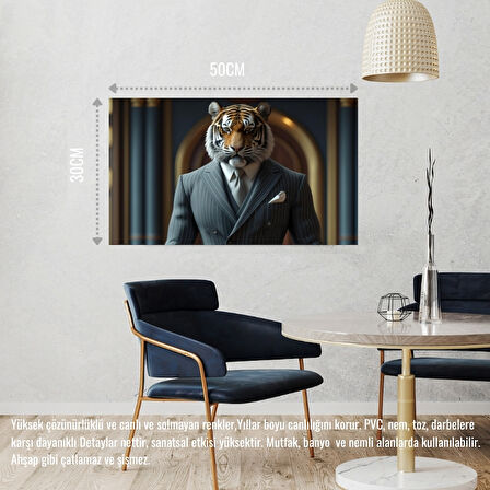 KAPLAN MUHAFIZ 06 ÇERÇEVESİZ 50X30 CM PVC TABLO