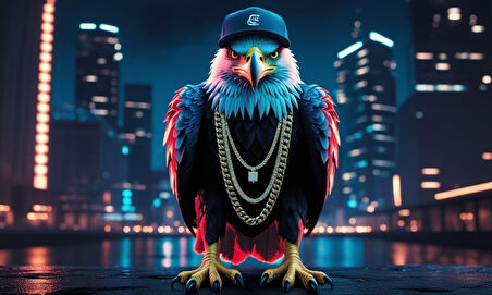 RAPÇİ KARTAL 01 ÇERÇEVESİZ 50X30 CM PVC TABLO