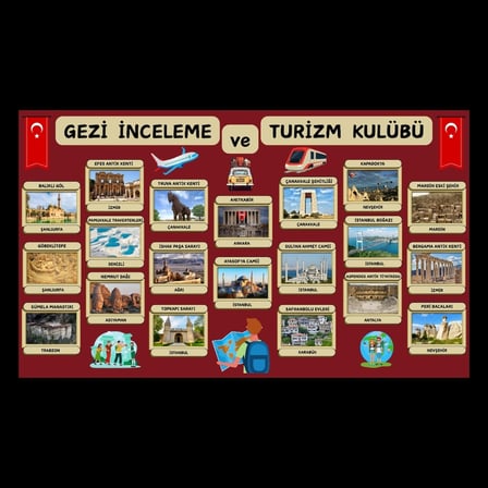 GEZİ TANITIM VE TURİZM KULÜBÜ PANOSU