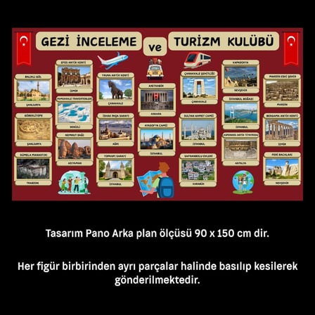 GEZİ TANITIM VE TURİZM KULÜBÜ PANOSU
