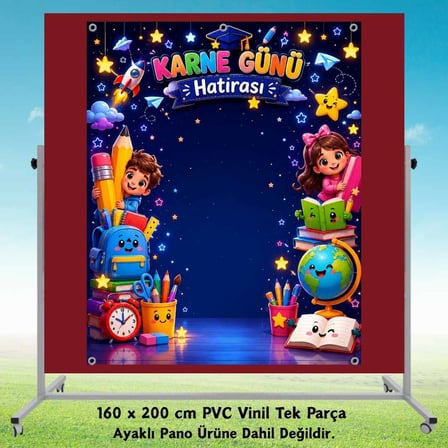 Karne Günü Hatıra Fotoğrafı PVC Vinil Afiş 160 x 200 cm | Tek Parça