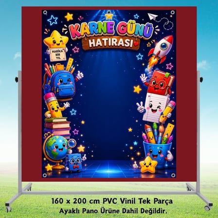 Karne Günü Hatıra Fotoğrafı PVC Vinil Afiş 160 x 200 cm | Tek Parça 01