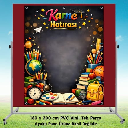Karne Günü Hatıra Fotoğrafı PVC Vinil Afiş 160 x 200 cm | Tek Parça 04