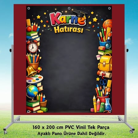 Karne Günü Hatıra Fotoğrafı PVC Vinil Afiş 160 x 200 cm | Tek Parça 05