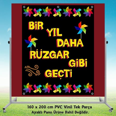 Karne Günü Hatıra Fotoğrafı PVC Vinil Afiş 160 x 200 cm | Tek Parça 08