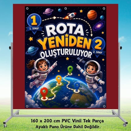 Karne Günü Hatıra Fotoğrafı PVC Vinil Afiş 160 x 200 cm | Tek Parça 09