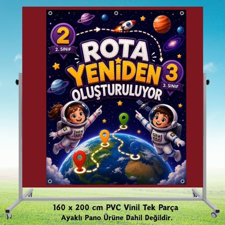 Karne Günü Hatıra Fotoğrafı PVC Vinil Afiş 160 x 200 cm | Tek Parça 10